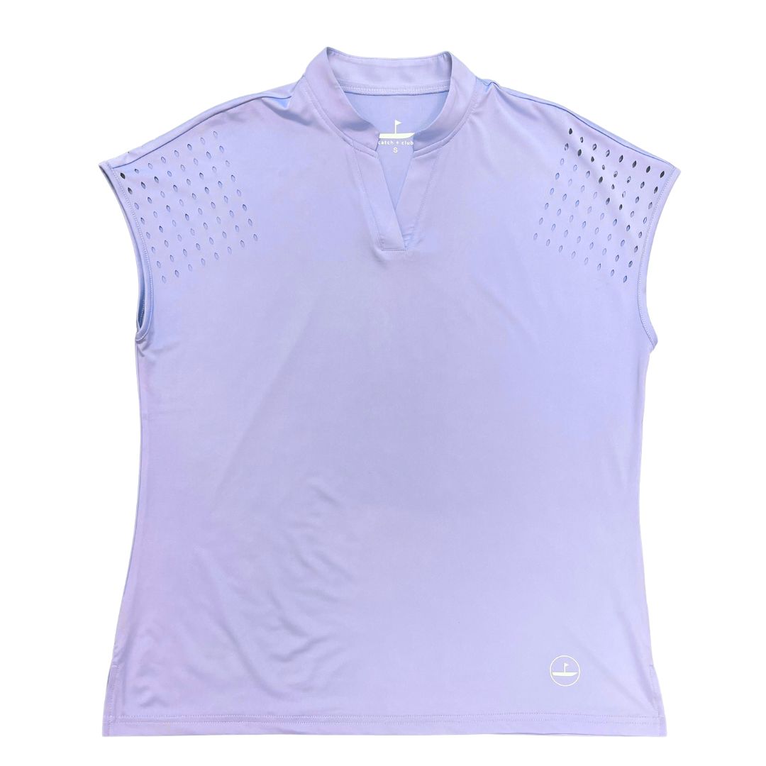 Cut Out Tee Lavender Catch + Club