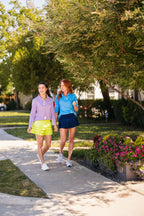 Tiered Skort Neon Yellow Catch + Club