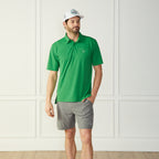 Pique Polo Shirt Green Catch + Club