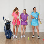 Tiered Skort Sky Blue Catch + Club