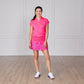 Tiered Skort - Hot Pink