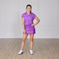 Tiered Skort Iris Purple Catch + Club