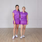 Cut Out Tee - Iris Purple
