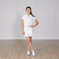 Cut Out Tee - White