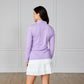 Women's 1/4 Zip Pullover - Lavender