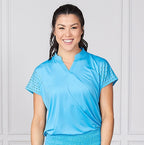 Cut Out Tee Sky Blue Catch + Club