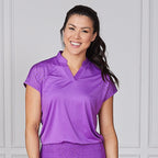 Cut Out Tee Iris Purple Catch + Club