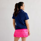 Club Short Sleeve 1/4 Zip Navy Catch + Club