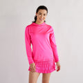 Performance Hoodie Hot Pink Catch + Club