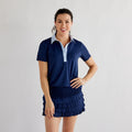 Birdie Polo Navy Catch + Club