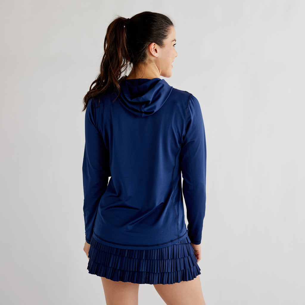 Performance Hoodie Navy Catch + Club