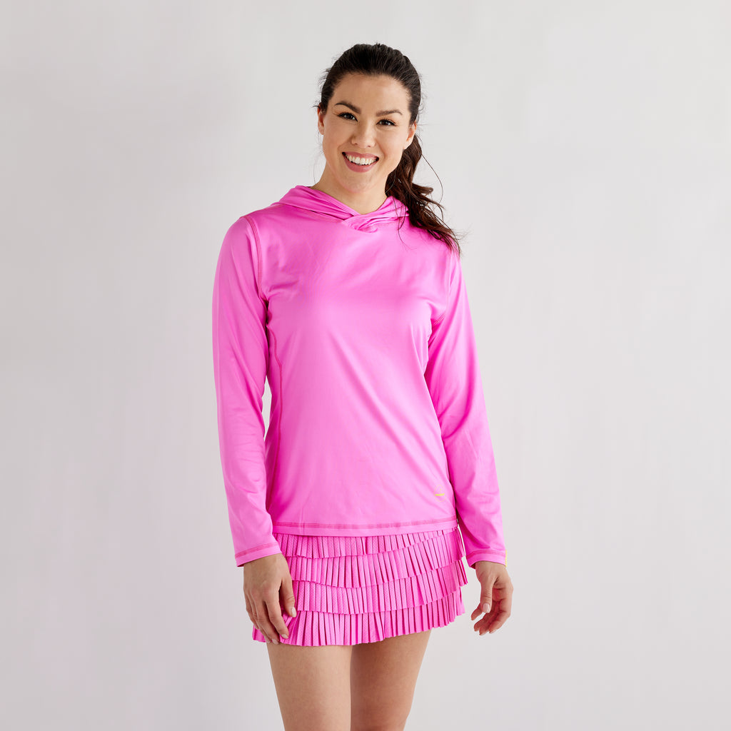 Performance Hoodie Pink Catch + Club
