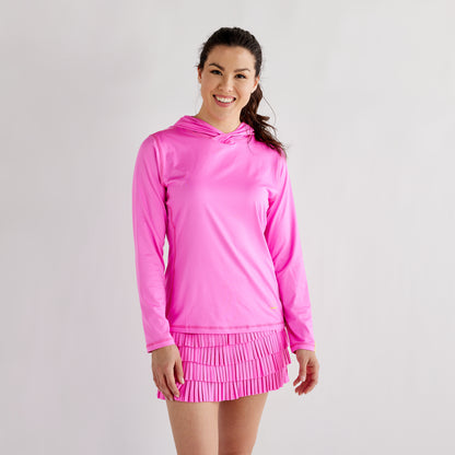 Performance Hoodie Pink Catch + Club