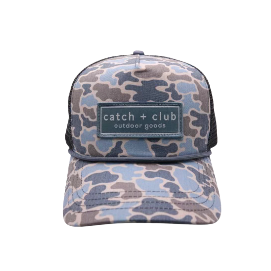 Trucker Hat Land Camo Catch + Club
