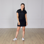 Cut Out Tee Black Catch + Club