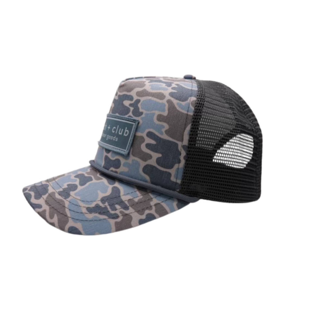Trucker Hat Land Camo Catch + Club