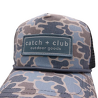 Trucker Hat Land Camo Catch + Club