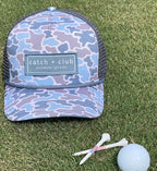 Trucker Hat Land Camo Catch + Club