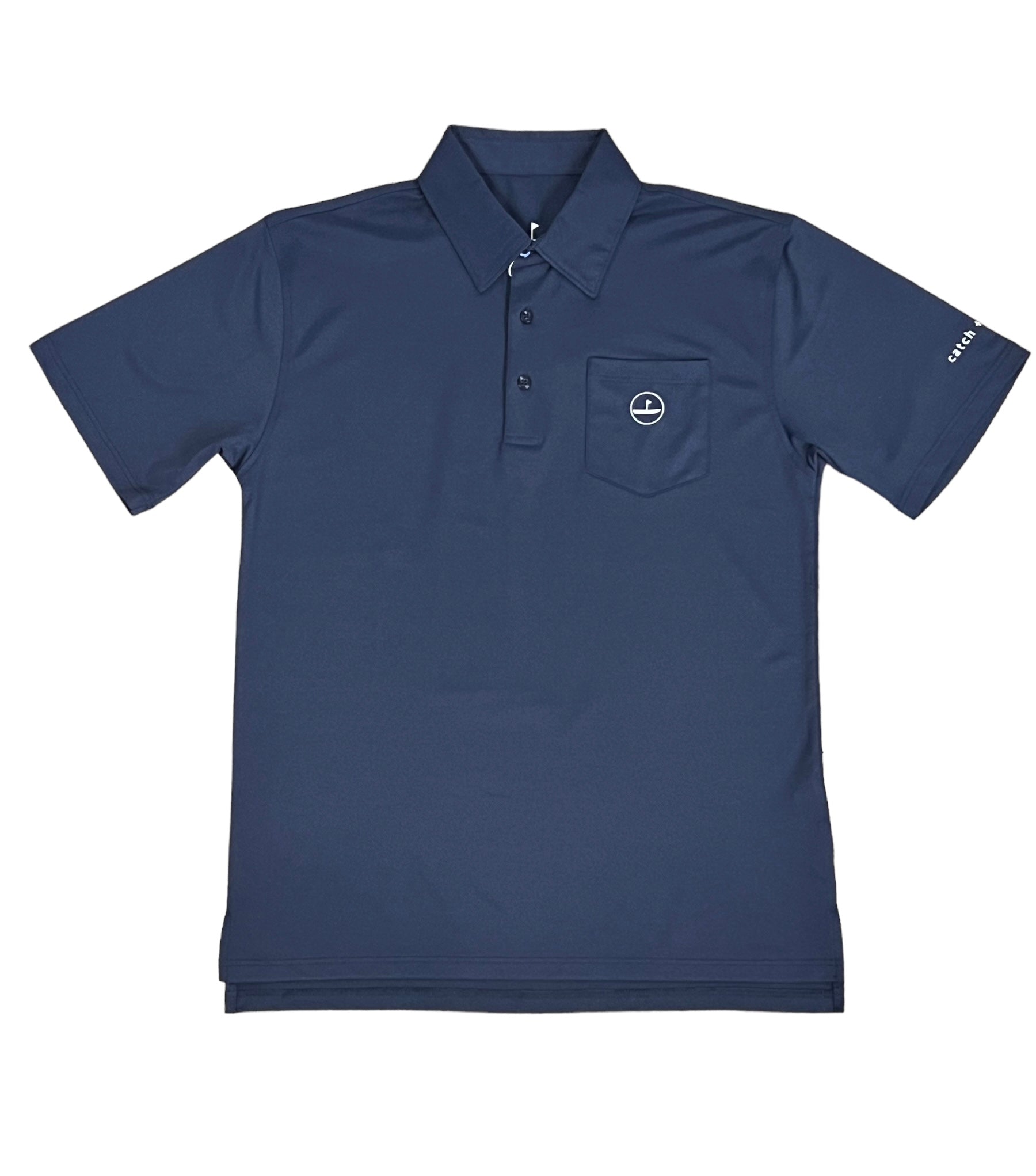 Pique Polo Shirt Navy Catch + Club