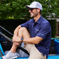 Pique Polo Shirt Navy Catch + Club