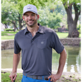 Pique Polo Shirt Grey Catch + Club