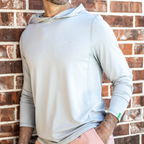 Performance Hoodie Grey Catch + Club