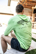 Performance Hoodie Grey Catch + Club