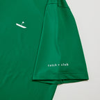 Performance Golf Polo Green Catch + Club