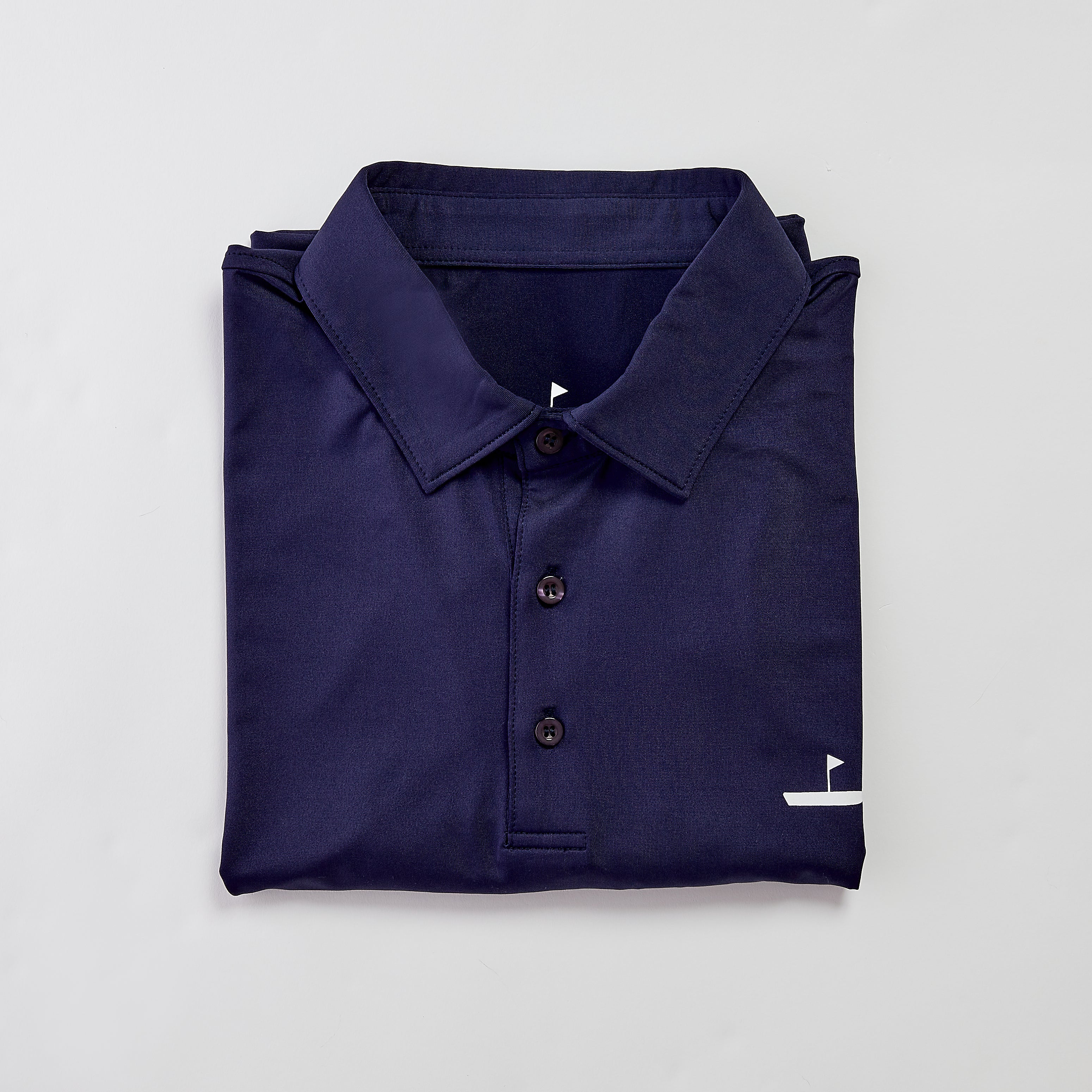 Performance Golf Polo Navy Catch + Club