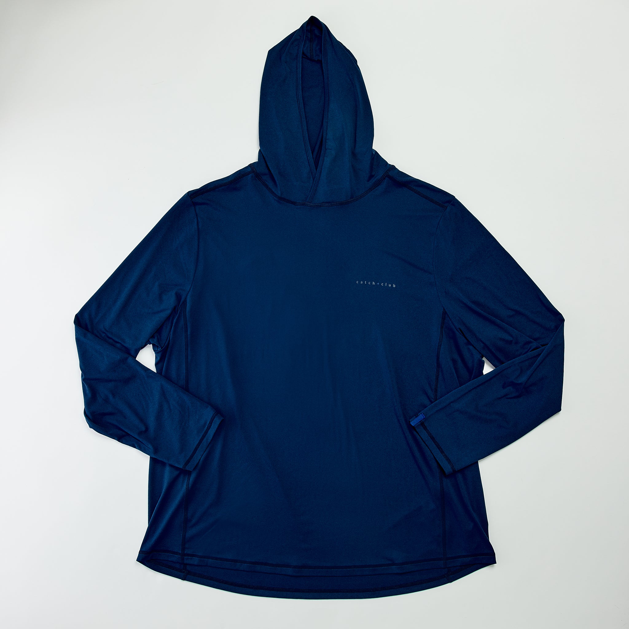 Performance Hoodie Navy Catch + Club