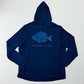 Performance Hoodie Navy Catch + Club