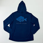 Performance Hoodie Navy Catch + Club