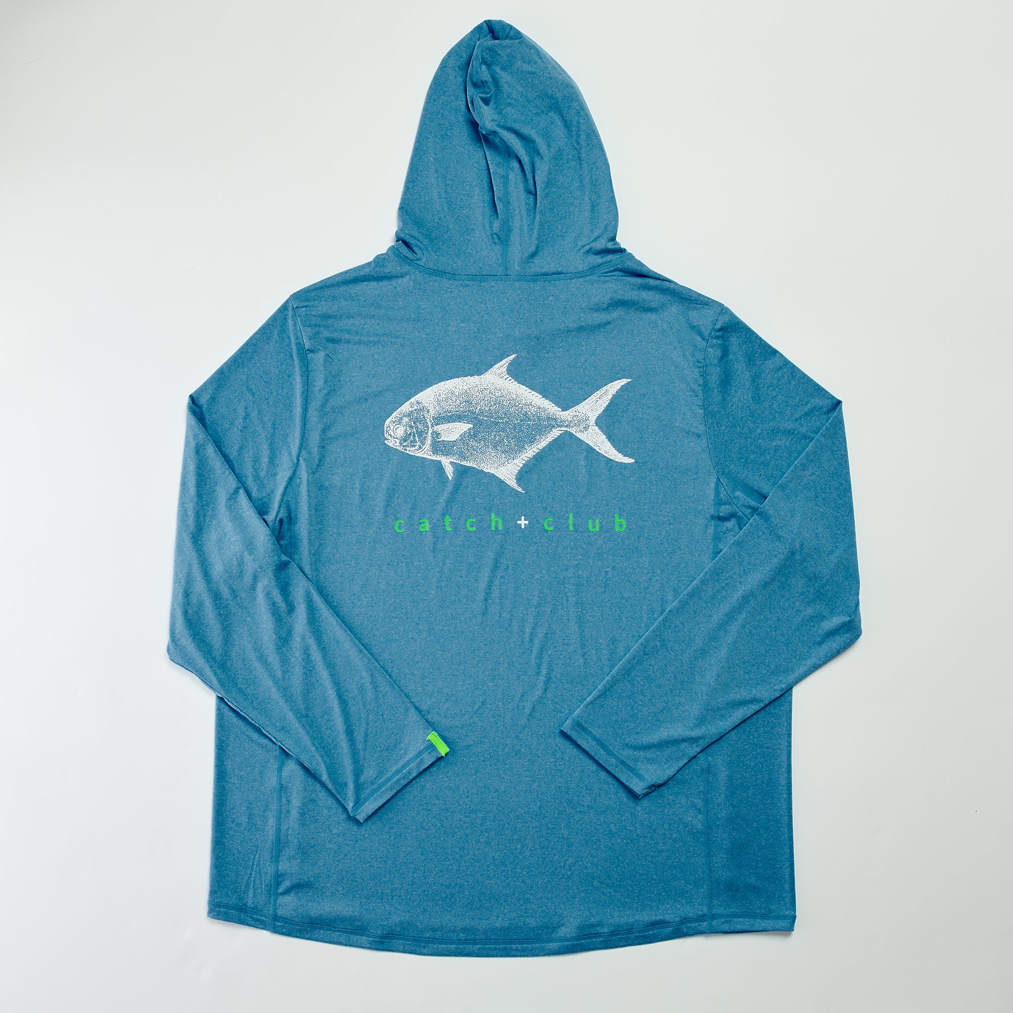 Performance Hoodie Indigo Catch + Club