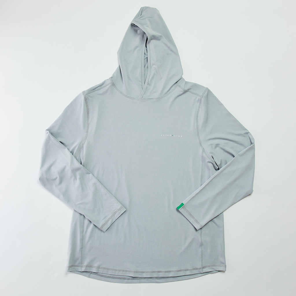 Performance Hoodie Grey Catch + Club