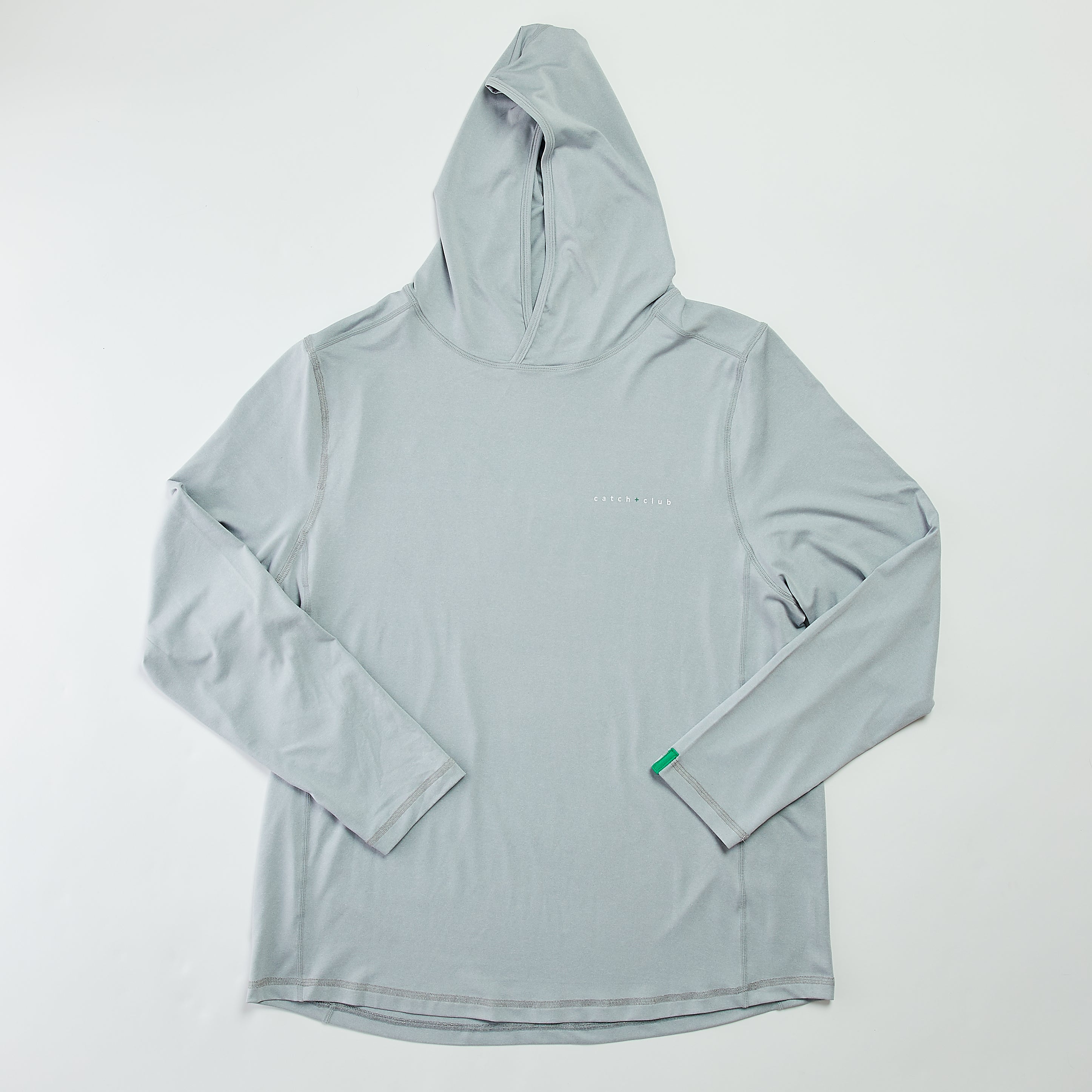 Performance Hoodie Grey Catch + Club