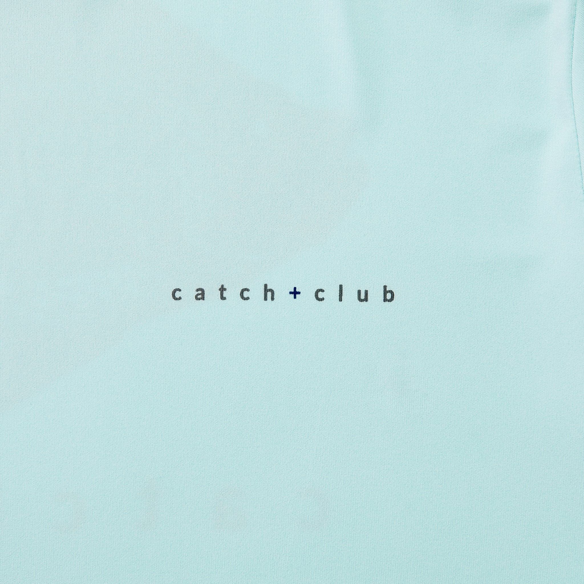 Performance Hoodie Aqua Catch + Club