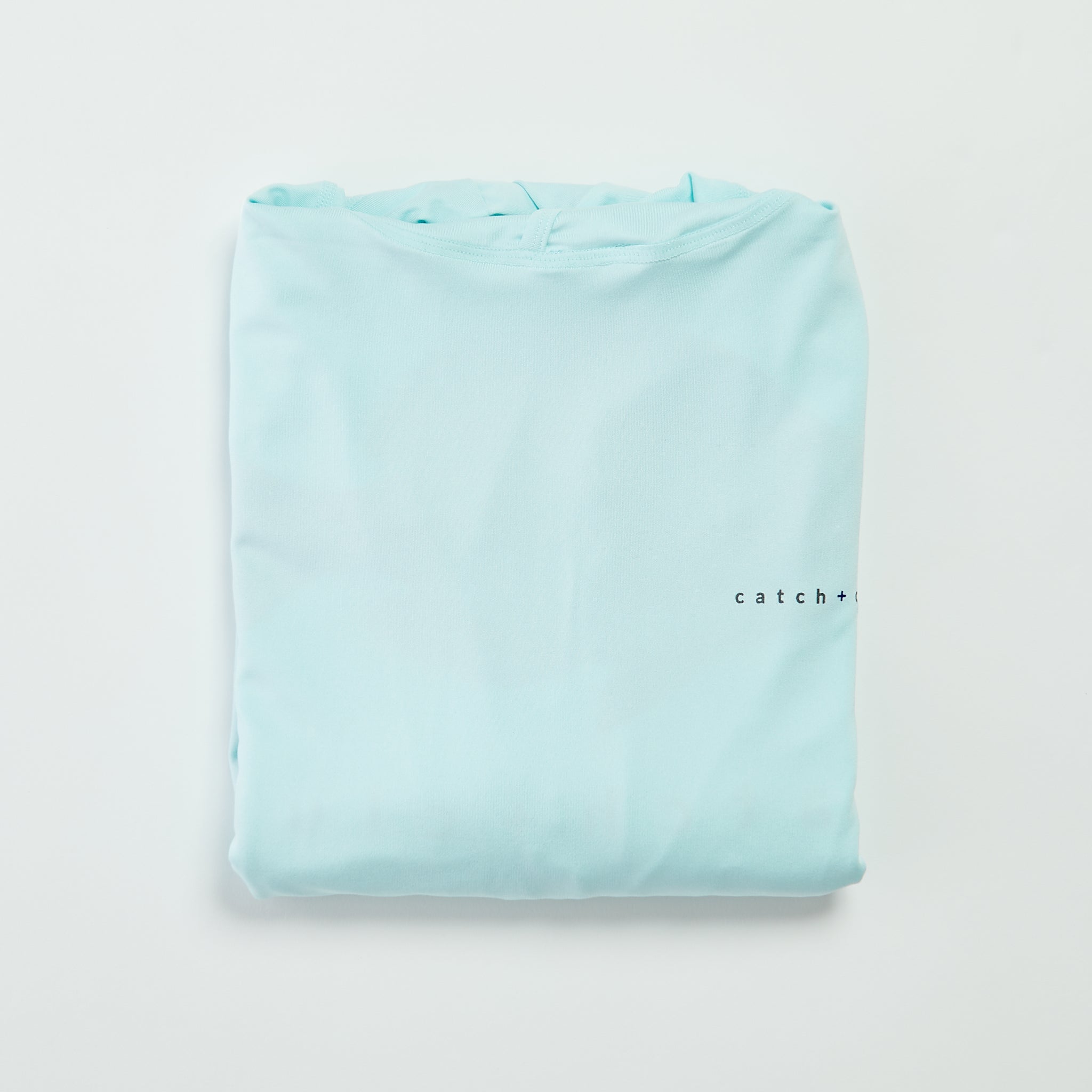 Performance Hoodie Aqua Catch + Club