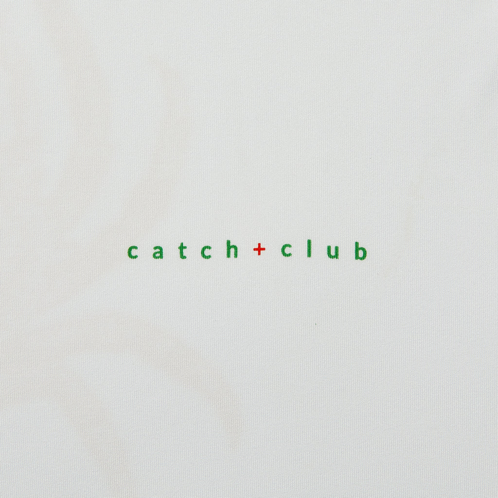 Performance Hoodie White Catch + Club