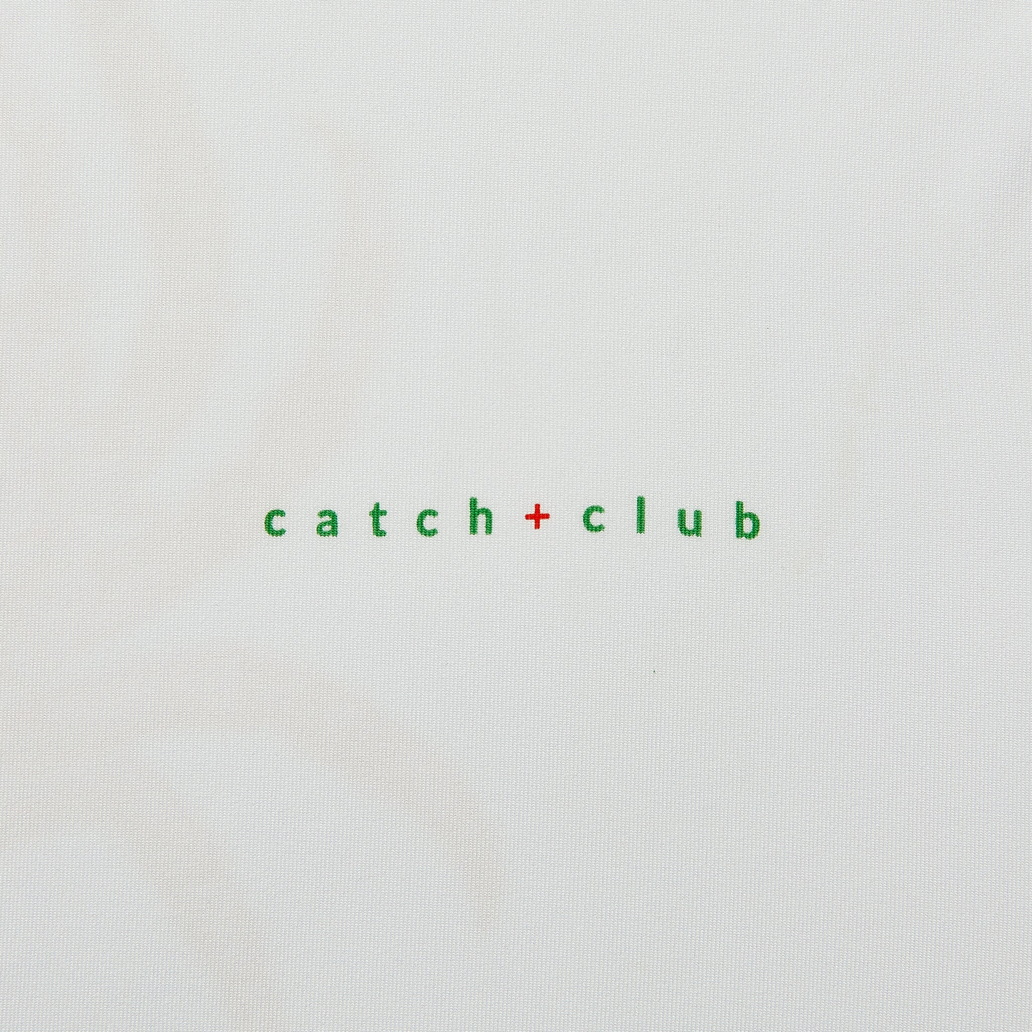 Performance Hoodie White Catch + Club