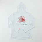 Performance Hoodie White Catch + Club
