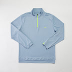 1/4 Zip Pullover Light Grey Catch + Club