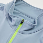 1/4 Zip Pullover Light Grey Catch + Club
