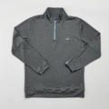 1/4 Zip Pullover Charcoal Catch + Club