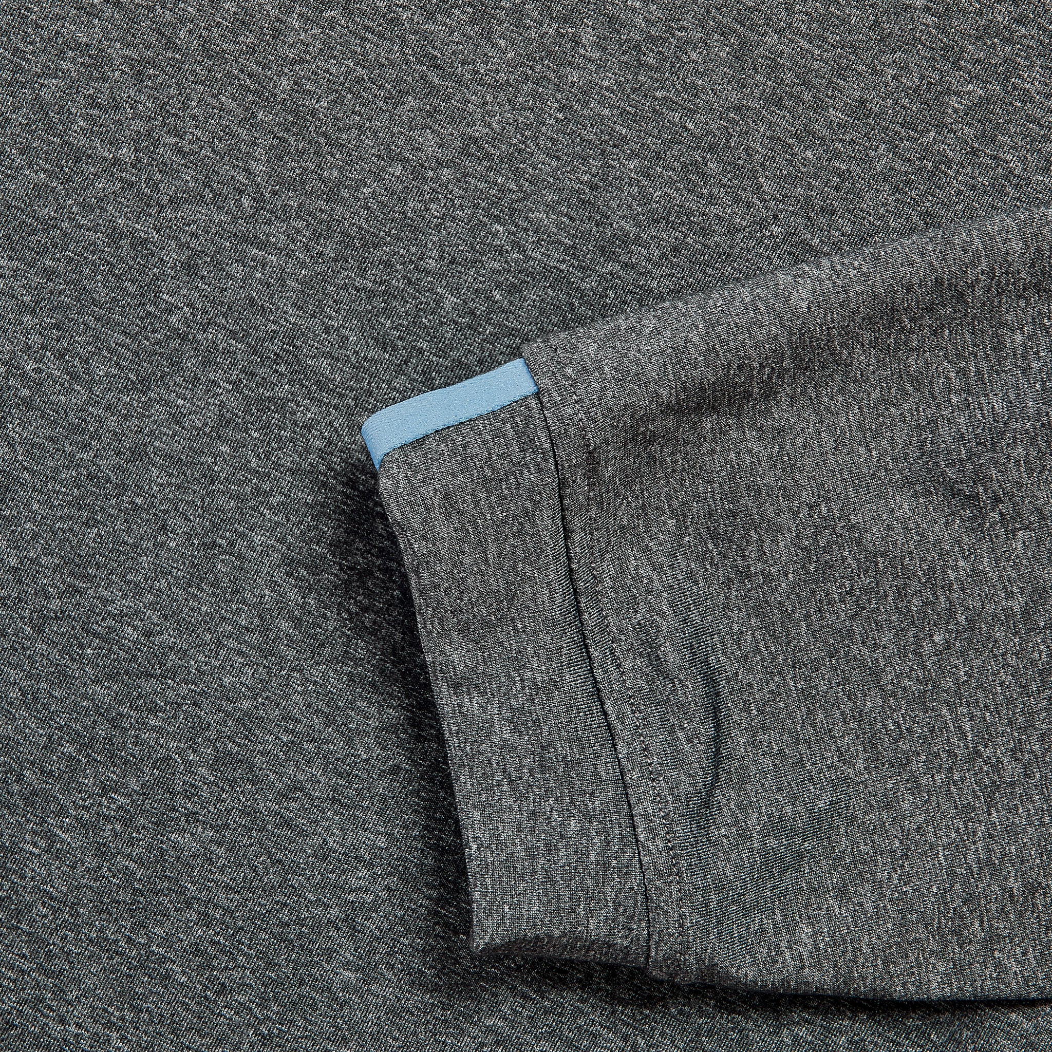 1/4 Zip Pullover Charcoal Catch + Club