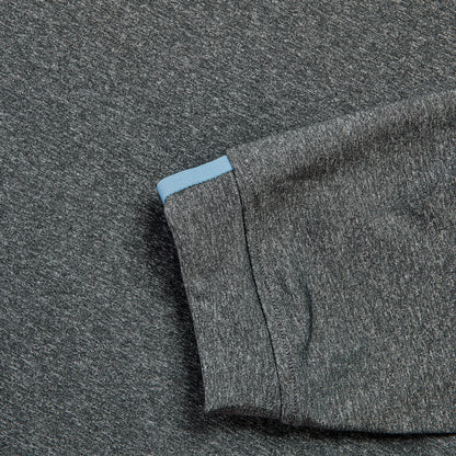 1/4 Zip Pullover Charcoal Catch + Club