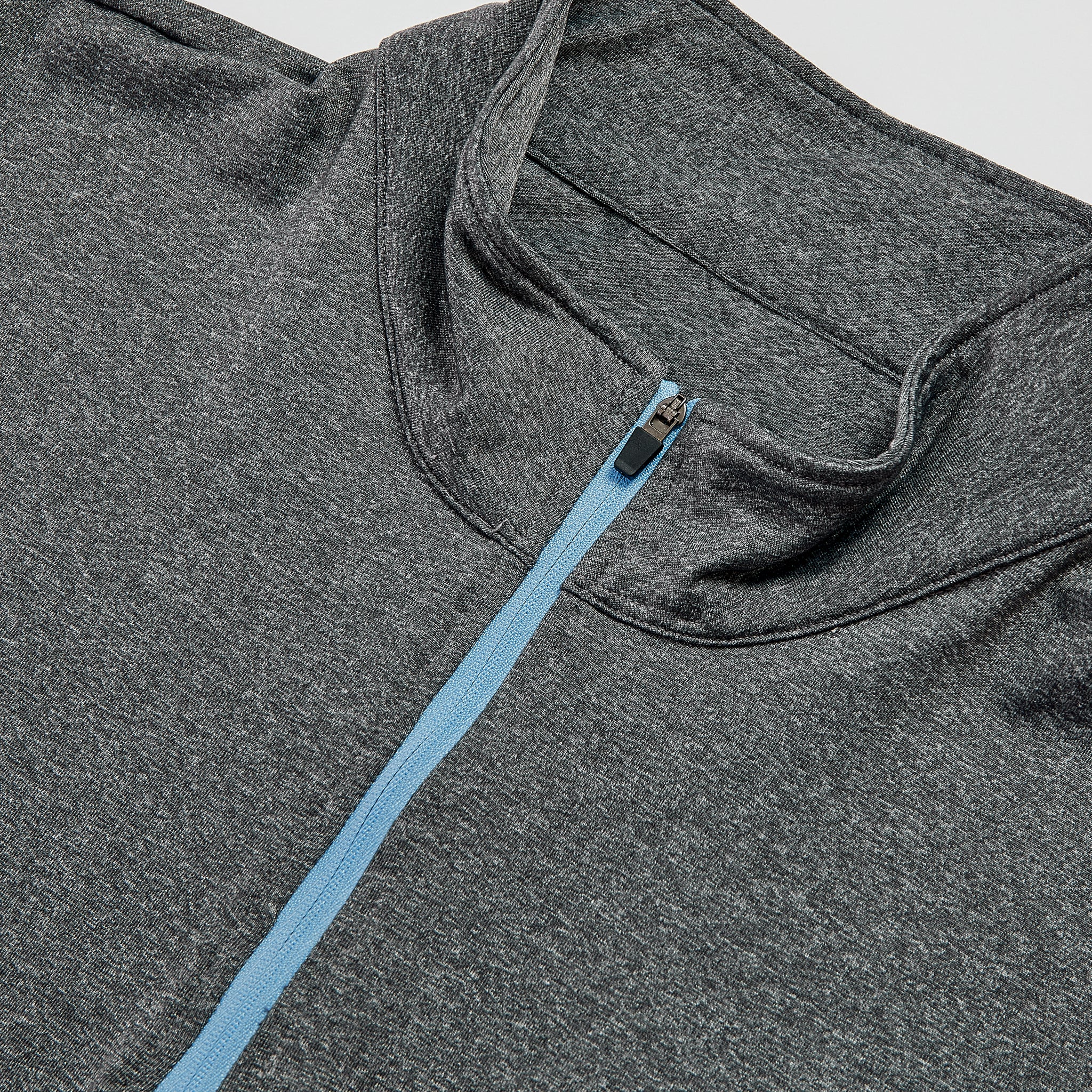 1/4 Zip Pullover Charcoal Catch + Club
