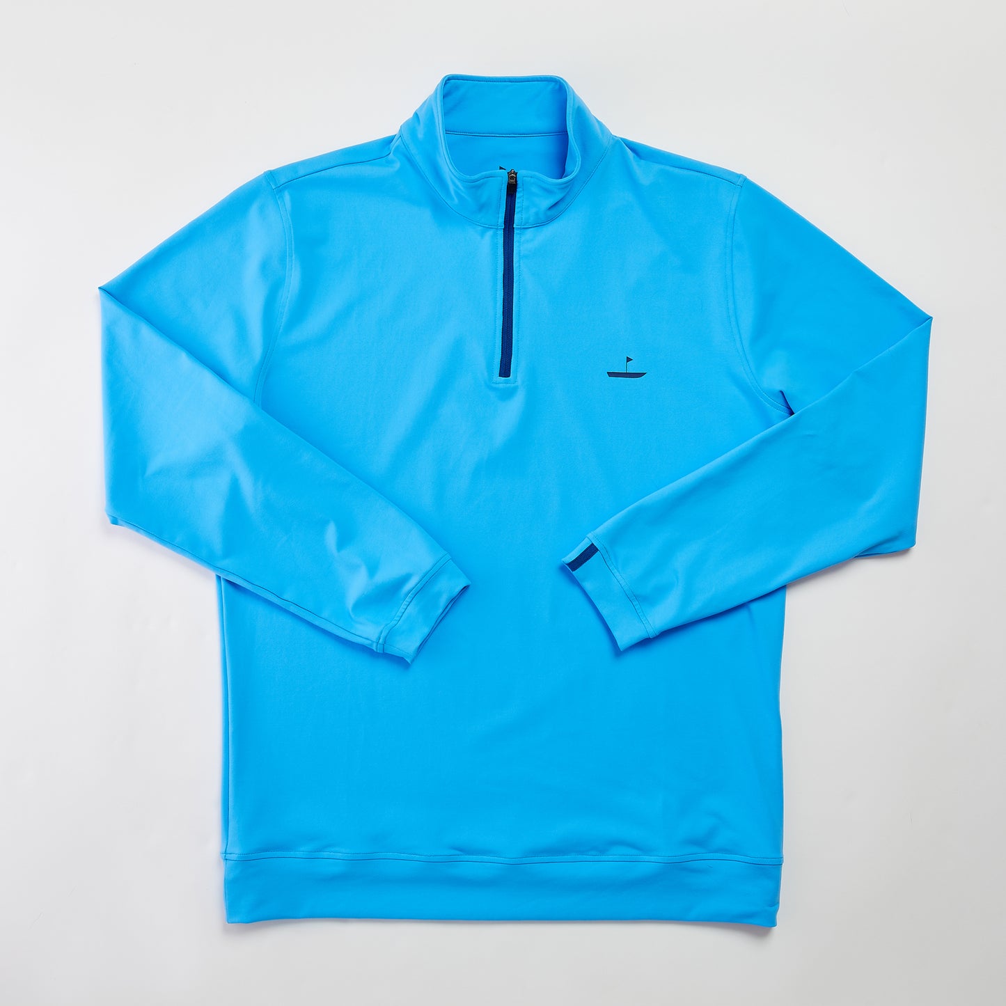 1/4 Zip Pullover - Sky Blue