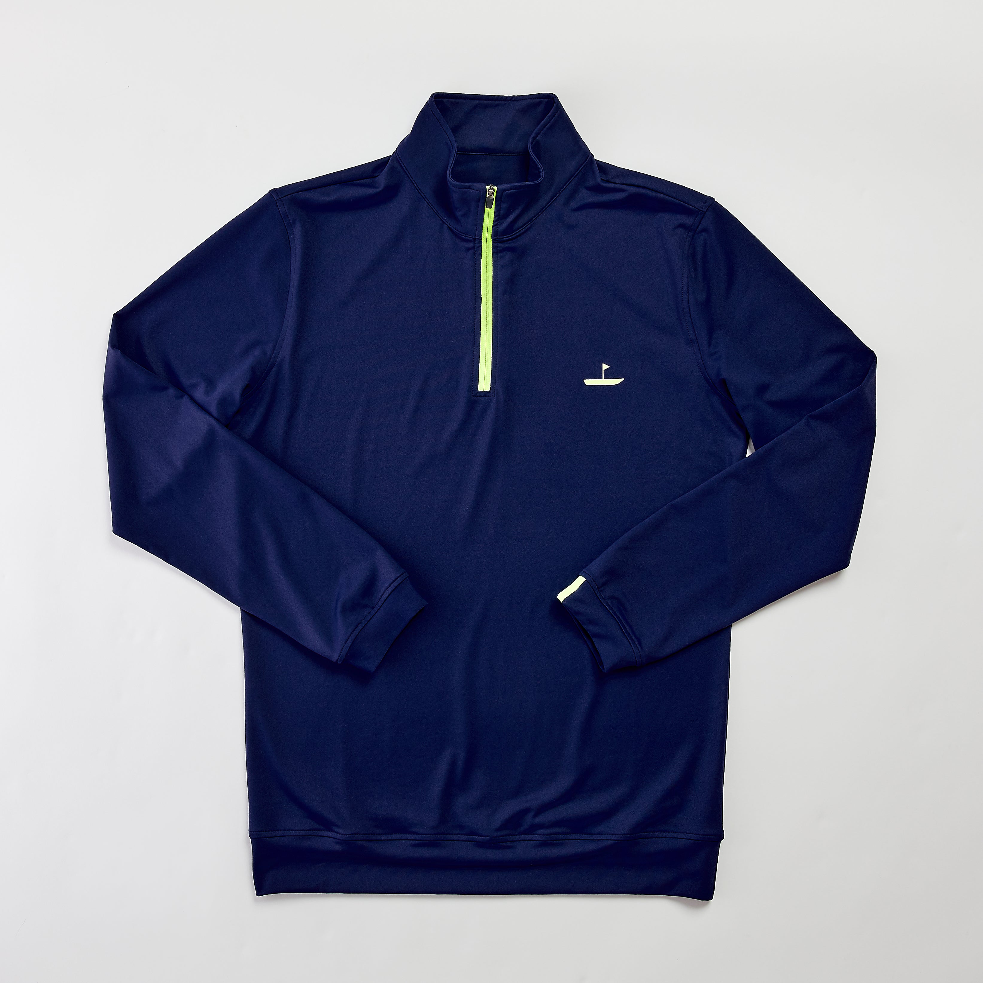 1/4 Zip Pullover Navy Catch + Club