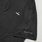 Performance Golf Polo Charcoal Catch + Club