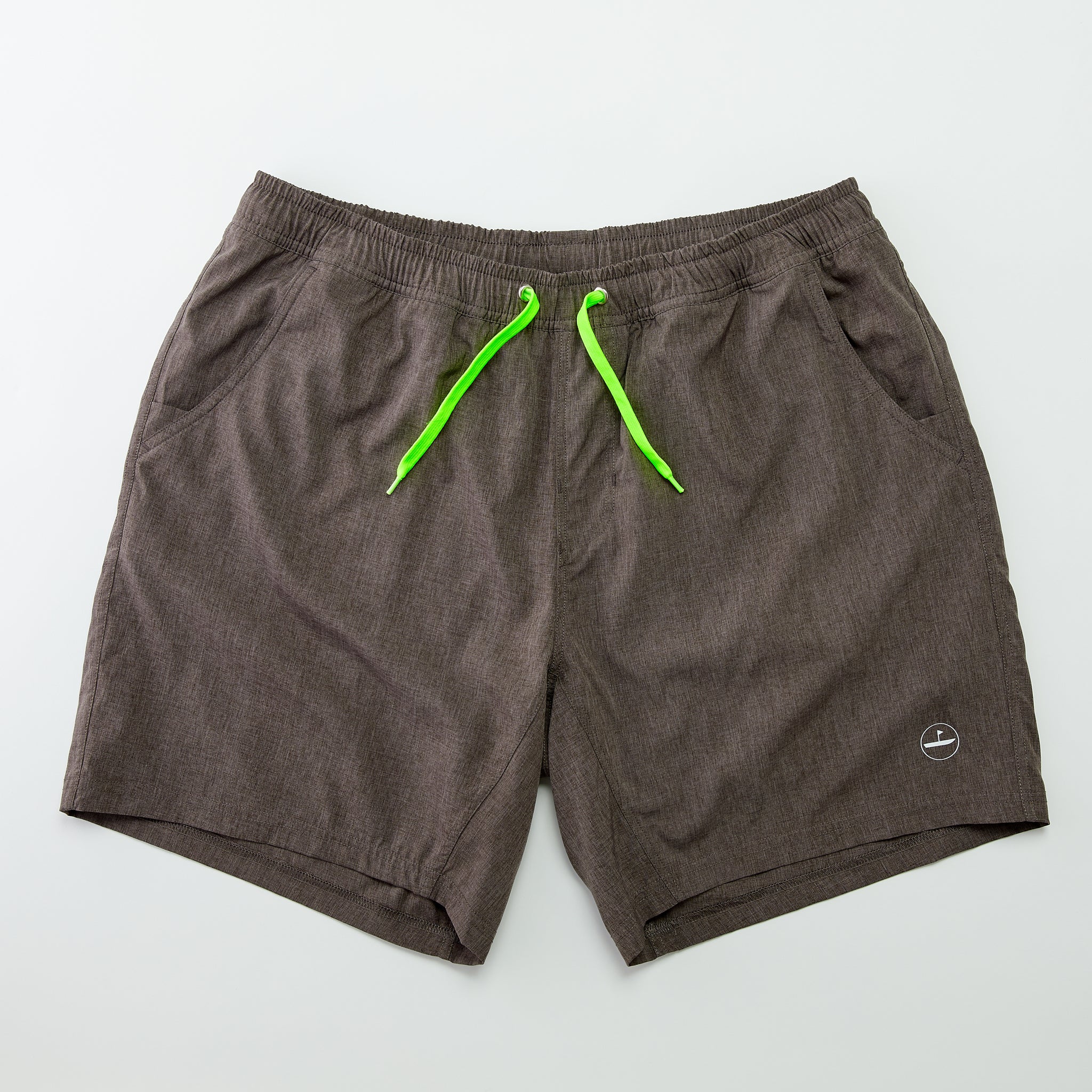 Performance Shorts Green Grey Catch + Club